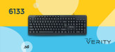 کیبورد وریتی مدل V-KB 6133