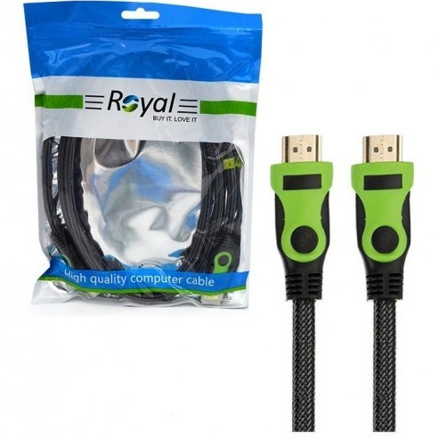 کابل HDMI 1.4 (14+1)کنفی طول 3 متر رویال (ROYAL)