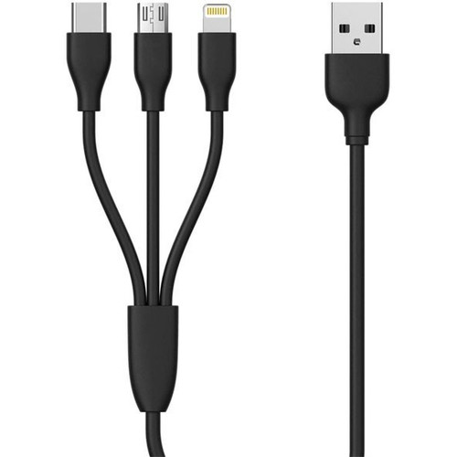 کابل شارژ و انتقال اطلاعات ۳ در ۱ 3in1 Data Cable BO-J18 Bolice