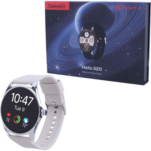 ساعت هوشمند گلکس بیت مدل Hello320 صفحه گرد