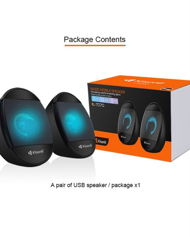 اسپیکر دو تکه کیسونلی مدل Kisonli L7070